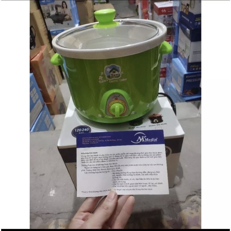 (HÀNG CHÍNH HÃNH) NỒI KHO CÁ ĐA NĂNG MEDIA(HẦM,NẤU CHÁO,CHƯNG)DUNG TÍCH 1,5L-2,5L