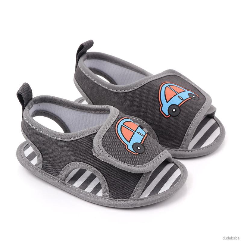 Giày Sandal Đế Mềm Họa Tiết Hoạt Hình Chống Trượt Cho Bé Trai Và Gái