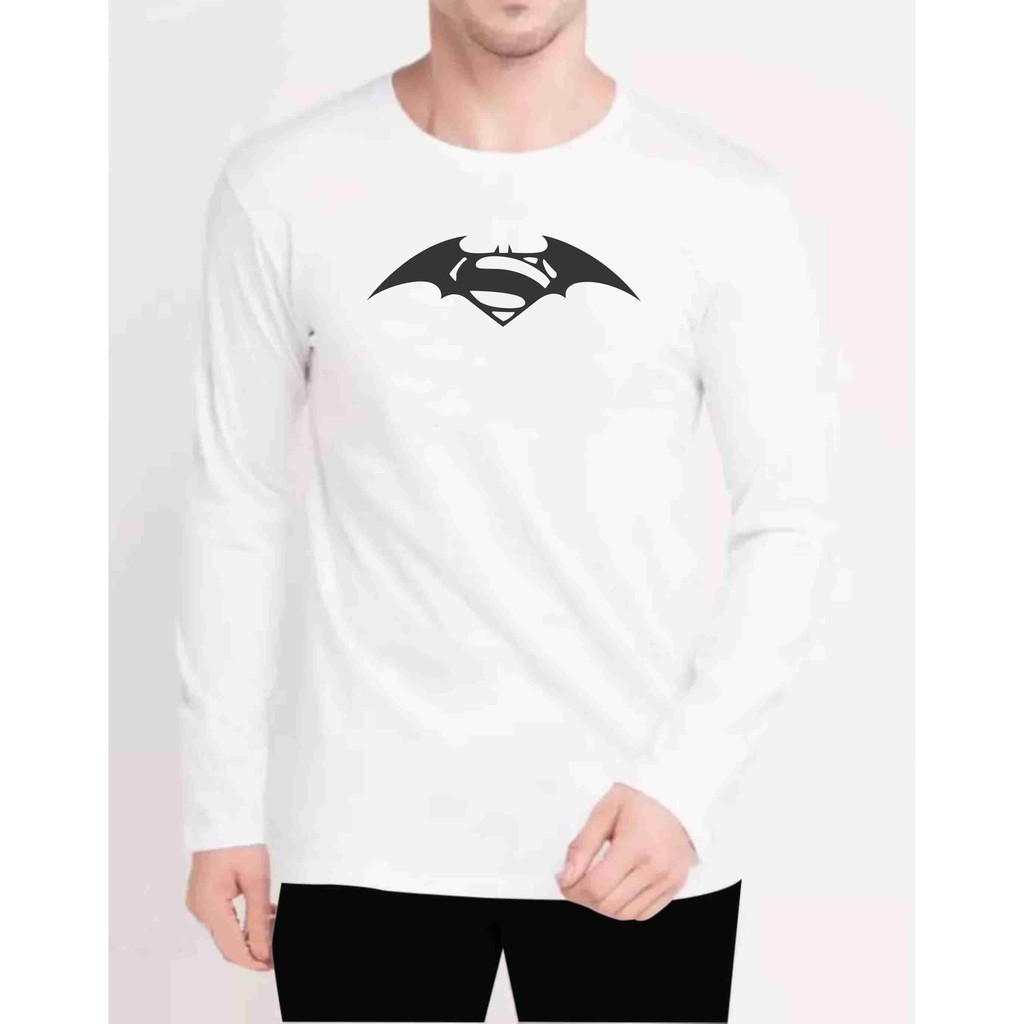 Áo Thun Cotton In Hình Superman Vs Batman Cá Tính Cho Nam Nữ