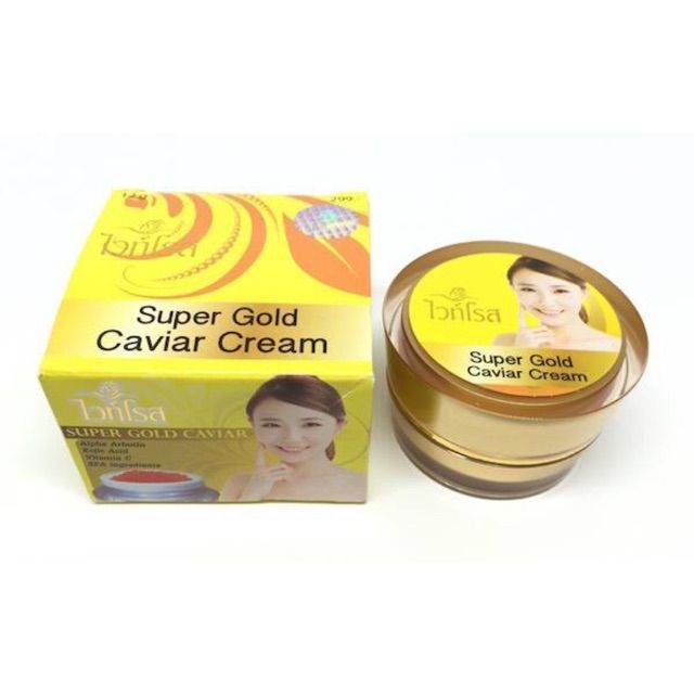 Kem Dưỡng Trắng Da Face Super Gold Caviar Thái Lan