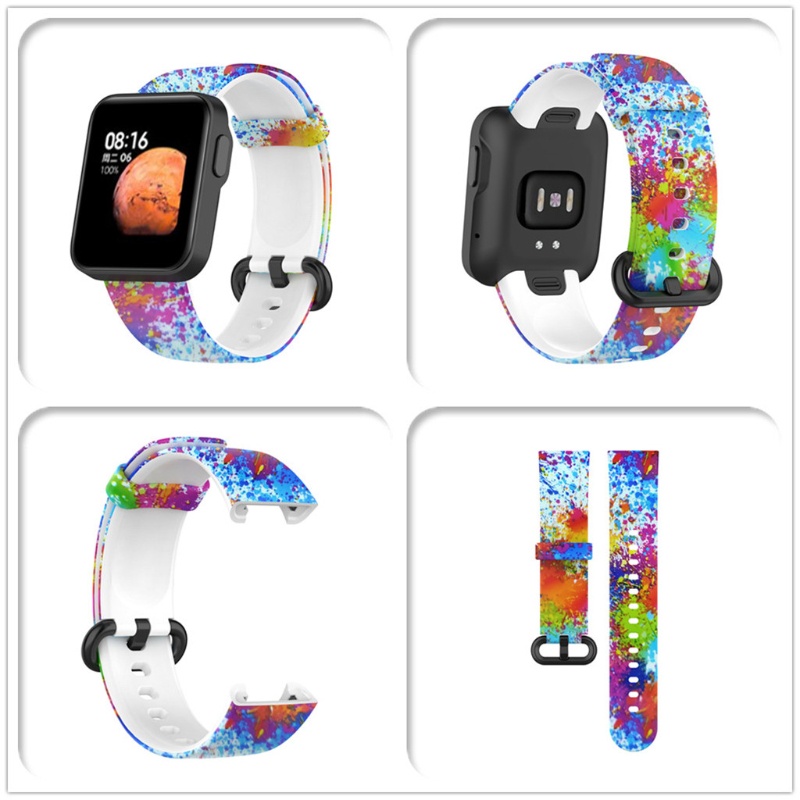 Dây đeo silicon nhiều màu cho đồng hồ thông minh Xiaomi Mi Watch Lite