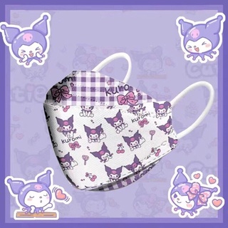 Khẩu trang KF94 họa tiết hình Kuromi Linabell Cinnamoroll siêu dễ thương
