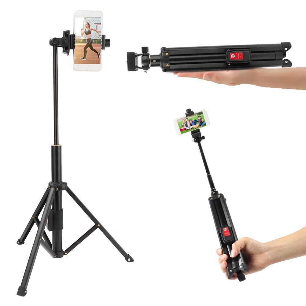 Gậy Tự Sướng Bluetooth 132cm 1 / 4 Ốc Vít Cho Máy Ảnh Slr / Điện Thoại | BigBuy360 - bigbuy360.vn