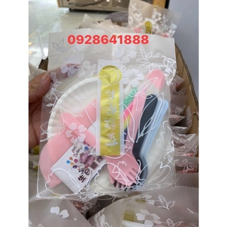 set dao thìa dĩa đĩa tròn nến dài