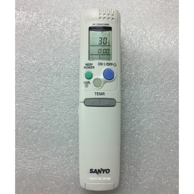 Điều Khiển Điều Hoà Sanyo- Điều khiển Máy Lạnh Sanyo- Remote Máy Lạnh Sanyo