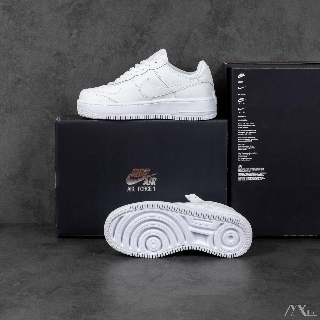 Giày Sneaker Nam Nữ AF1 Trắng