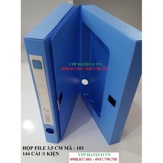 Hộp đựng tài liệu nhựa hc 2104 2cm - file hộp nhựa