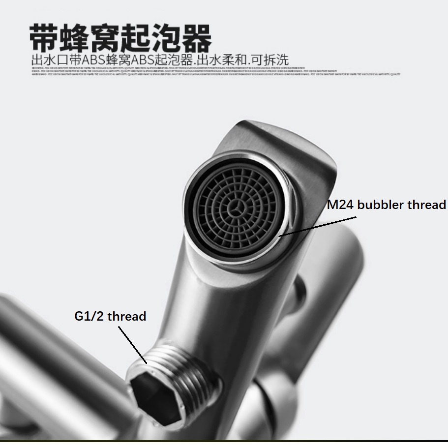 Vòi Nước Nóng Lạnh Bằng Thép Không Gỉ SUS304 Chất Lượng