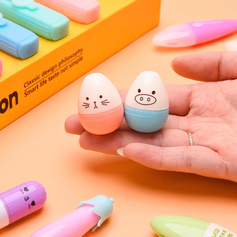 Set 6 cây bút dạ mini 6 màu kèm túi zip
