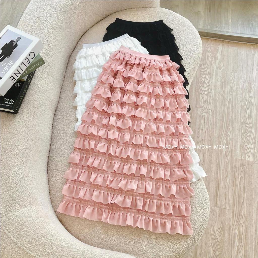 SP009138-chân váy tầng