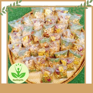 Trà dưỡng nhan 7 vị (gồm táo đỏ -kỳ tử -long nhãn - hoa cúc - hoa hồng - cỏ ngọt - hoa nhài)