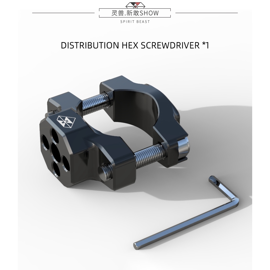 Giá đỡ đèn pha l1 32-42 - 54mm cho xe mô tô