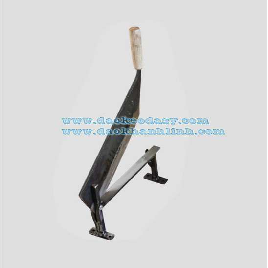 Dao Khánh Linh (dao Đa Sỹ) - Dao cầu (dao thái thuốc bắc) chuyên dụng loại nhỡ làm bằng nhíp 100% - 