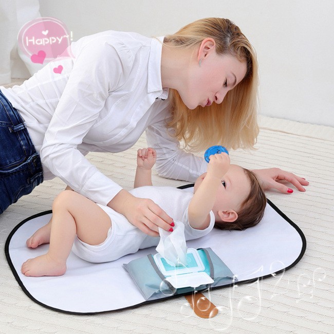 Changing Mat Travel Hanging Nappy Bag Multifunction Diaper Portable Baby