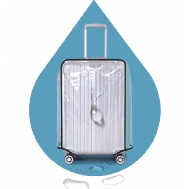 [Rẻ vô địch] Vỏ bọc bảo vệ vali kéo trong suốt, túi bọc vali trong dày dặn đủ size hàng có sẵn