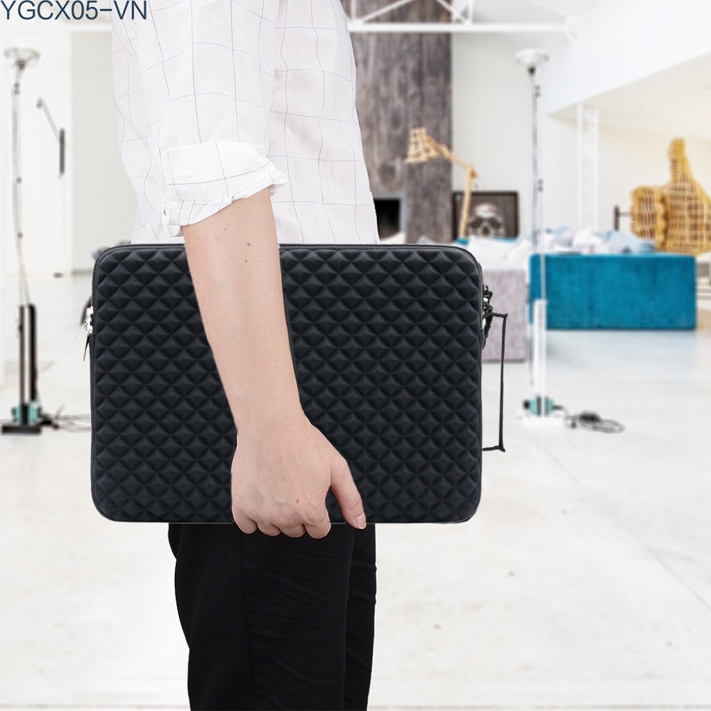 Túi Đựng Laptop Chống Sốc Chống Thấm Nước Họa Tiết Kim Cương Cho Macbook 13 Inch | BigBuy360 - bigbuy360.vn