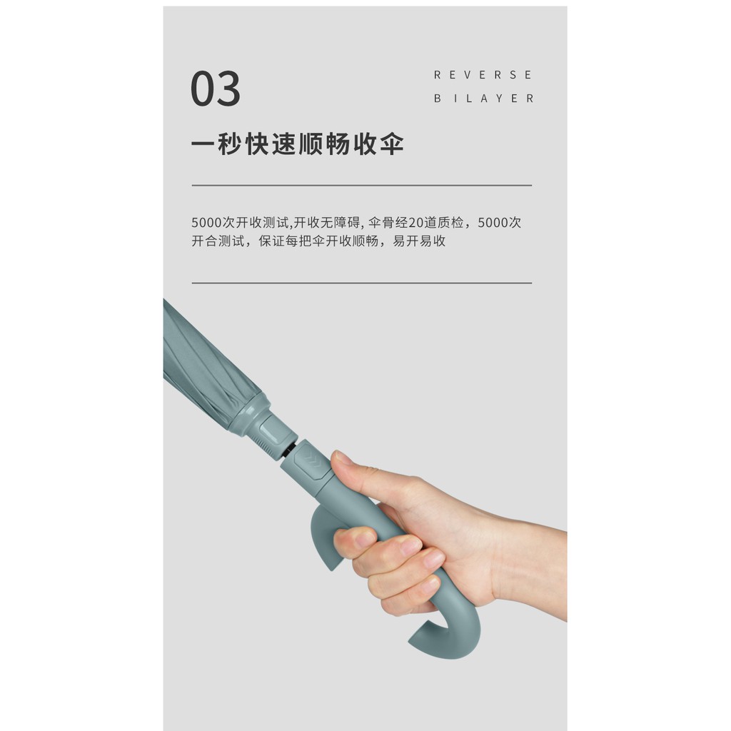 Ô Gấp Ngược Thông Minh, Dù Đi Mưa Cao Cấp Chuyên Dụng Cho Ô Tô