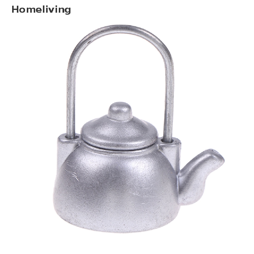 Bộ 3 Mô Hình Ấm Trà Mini Trang Trí Nhà Búp Bê