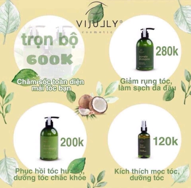 DẦU GỘI BƯỞI VIJULLY