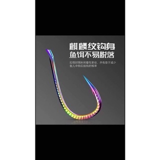 Lưỡi titan 7 màu gân xoắn có ngạnh
