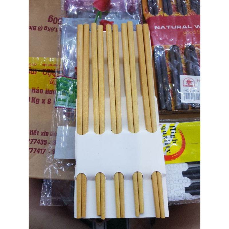 Đũa gỗ vỉ 10 đôi