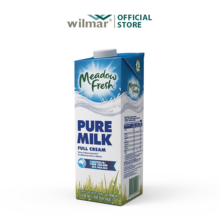 [SenXanh Emart] Sữa tươi tiệt trùng Nguyên kem nhãn hiệu Meadow Fresh 1L nhập khẩu Australia date mới nhất