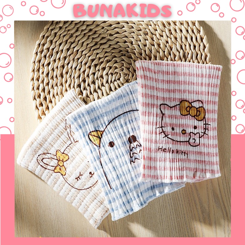 Đai nịt quấn bụng cho trẻ sơ sinh chất liệu  cotton giữ ấm bụng cho bé Bunakids PK19