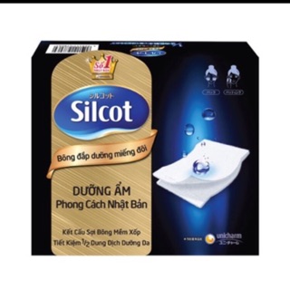 BÔNG TRANG ĐIỂM SILCOT MIẾNG ĐÔI HỘP 40 MIẾNG