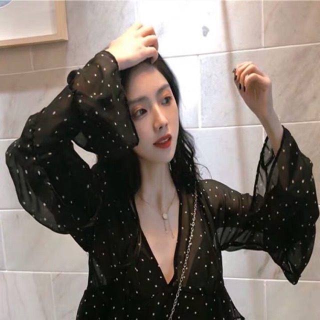 Áo hoa nhí kiểu