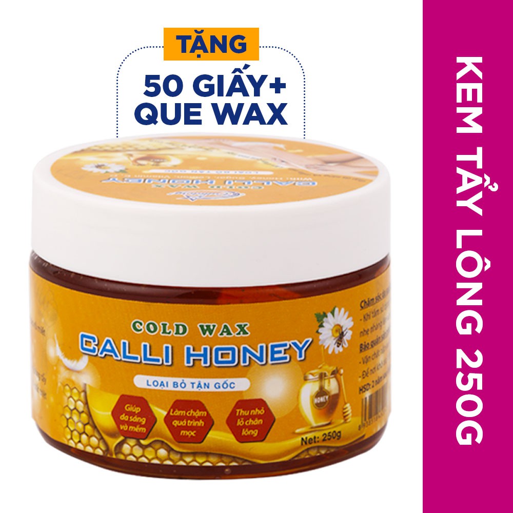 Wax lông an lành + Mỡ trăn an lành [ Tẩy lông nách, bikini, vùng kín ] Calli Honey - CWL | BigBuy360 - bigbuy360.vn