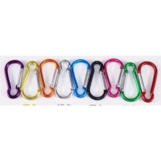 Móc Khoá Nhôm CARABINER V1- Chất Liệu NHÔM Cao Cấp KHÔNG GỈ TOP 1