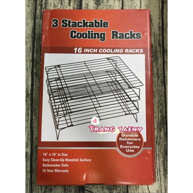 RACK HONG BÁNH 3 TẦNG - 40X25X7CM