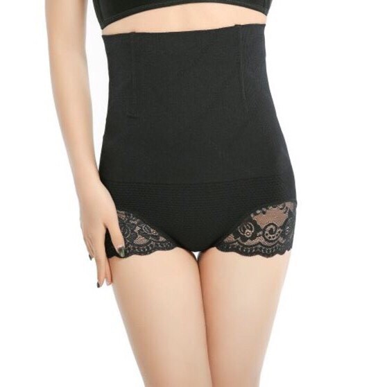 Quần Gen Bụng Chống Cuộn Có Ren Chất Đẹp GB02