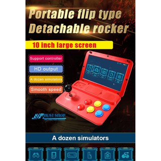 Máy Chơi Game Powkiddy A13 Màn Hình 10.1inch Chơi 11+ Dòng Game Arcade/GBA/PS1... [BẢN NÂNG CẤP]