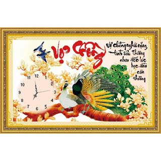 Tranh thêu vợ chồng công 222770