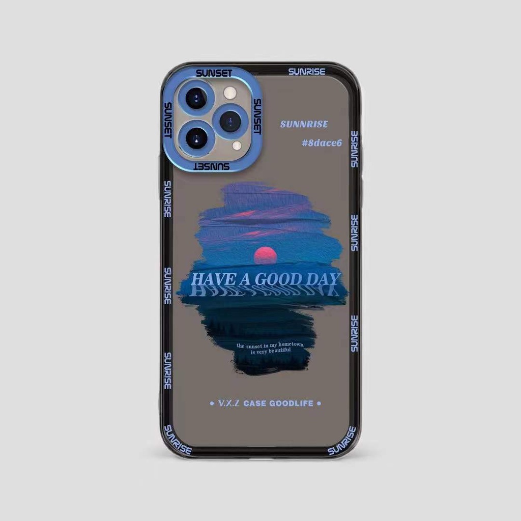 Ốp điện thoại họa tiết tranh sơn dầu thích hợp cho iPhone 13 Pro Max 11Pro Max i11 Xs XR Xs Max 12 Pro Max