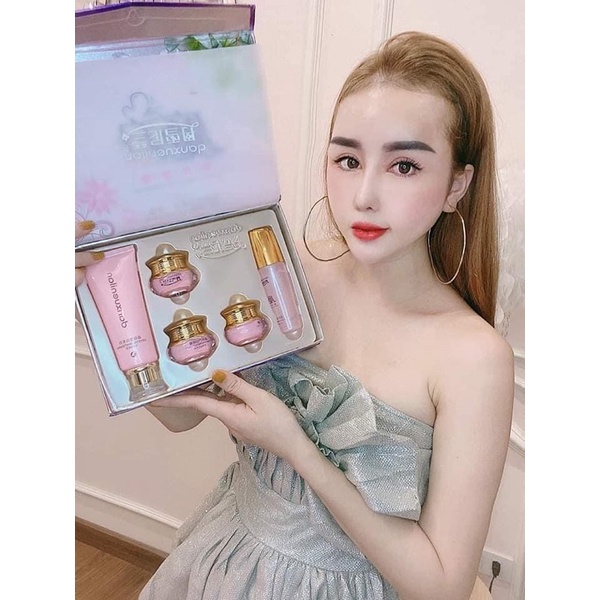 Bộ Mỹ phẩm Hoàng cung Hồng chính hãng 5 món