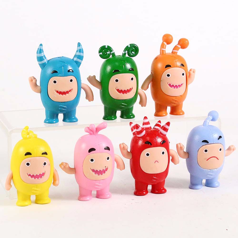 Set 7 Mô Hình Đồ Chơi Nhân Vật Oddbods Dễ Thương Đáng Yêu