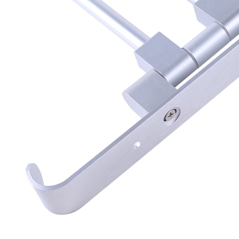 Giá Treo Khăn Tắm Bằng Nhôm Nhiều Thanh Treo Tiết Kiệm Không Gian