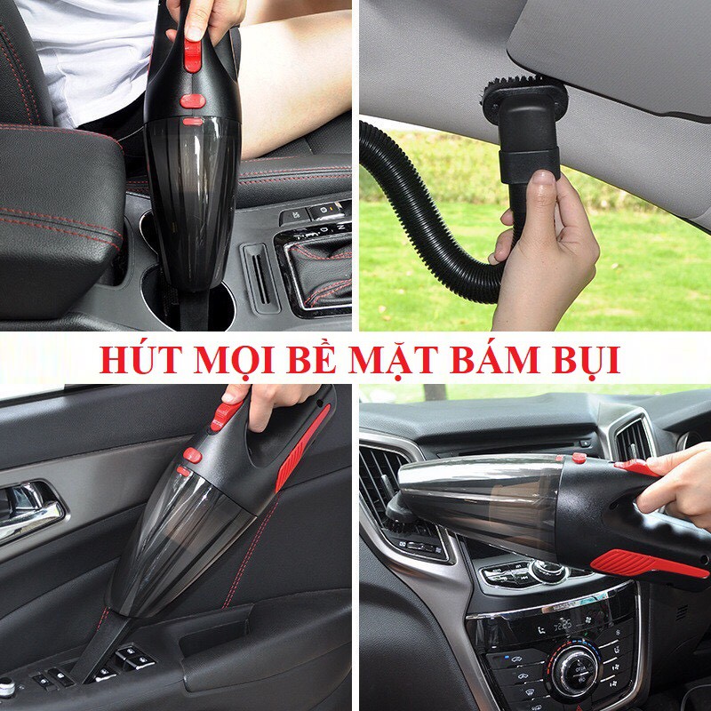 [ RẺ NHẤT ] Máy Hút Bụi Cầm Tay Mini Không Dây Cao Cấp | Bảo Hành 1 Năm | 1 Đổi 1 Trong 30 Ngày