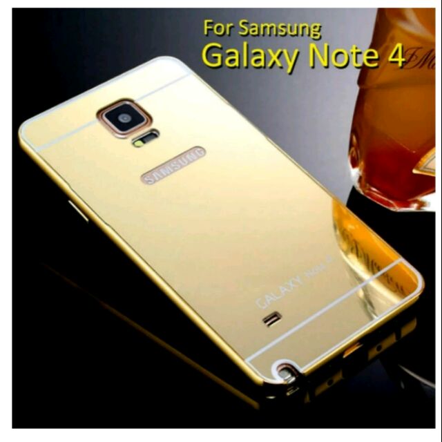Ốp lưng tráng gương Galaxy Note 4 cao cấp