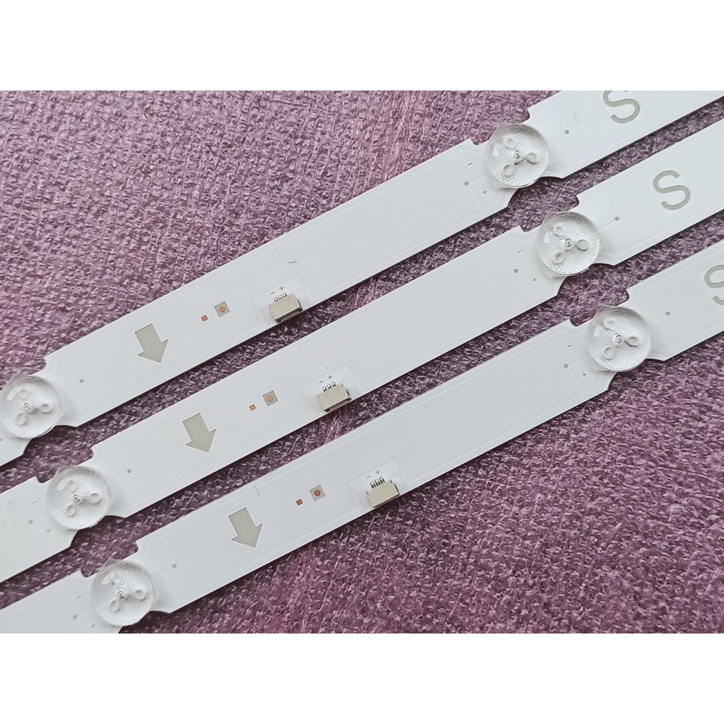 THANH ĐÈN LED TIVI SONY KDL- 40W650D HÀNG MỚI 100%, BỘ 3 THANH, MỖI THANH 6 BÓNG, MỖI BÓNG 3V, DÀI 71,2cm