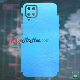 Skin dán mặt sau lưng vân nhôm samsung galaxy a12