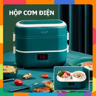 [bảo hành 1 năm]Hộp cơm điện Hộp Cơm Văn Phòng Cắm Điện 3 Tầng Hộp Cơm Cắm Điện Đa Năng Hâm Nóng Và Tự Nấu Chín Thức Ăn