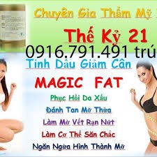 Hàng Chính Hãng- Tinh Dầu Giảm Cân Magic Fat