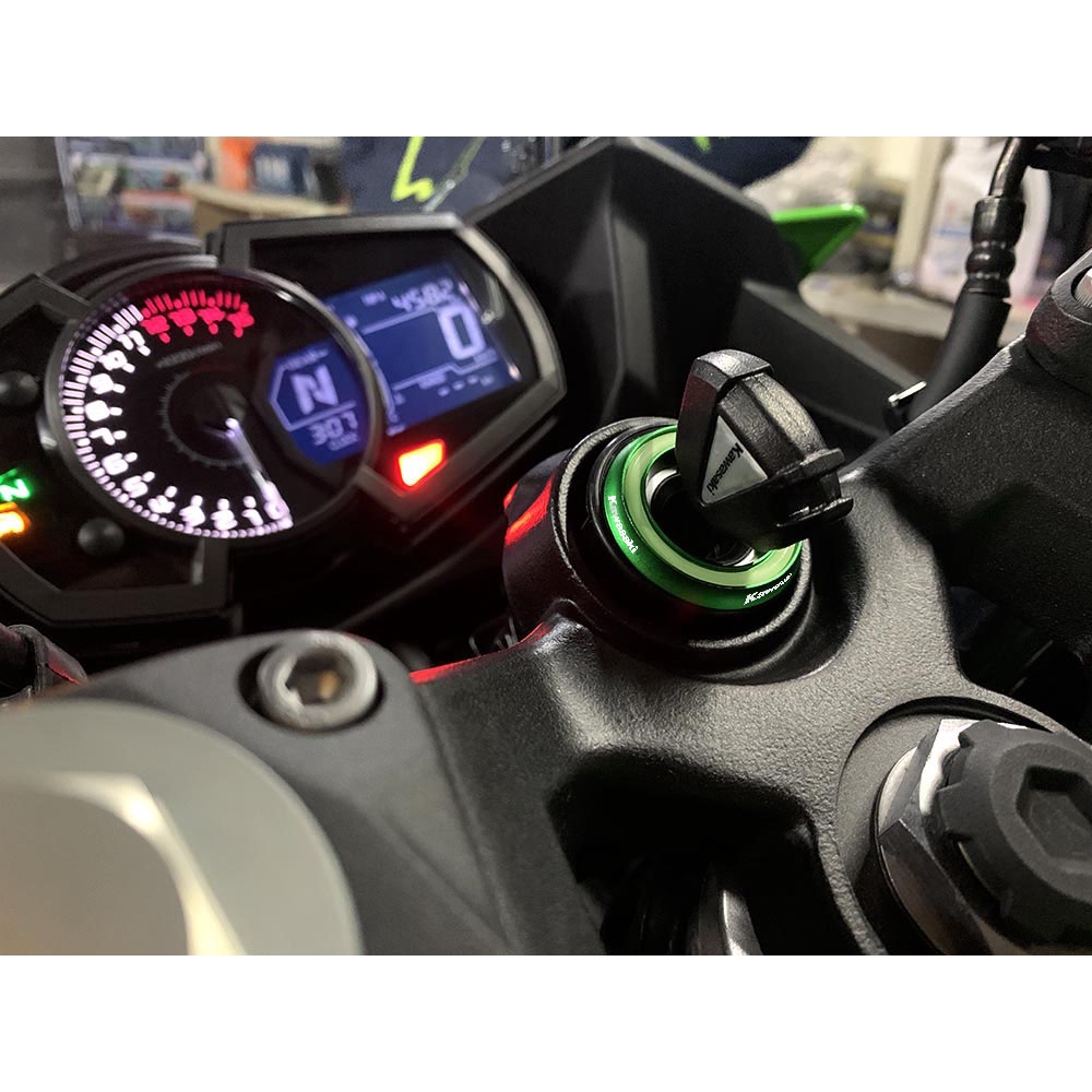 Vòng Gắn Công Tắc Đánh Lửa Cho Xe Mô Tô Kawasaki Ninja400 Ninja250 300 Z400