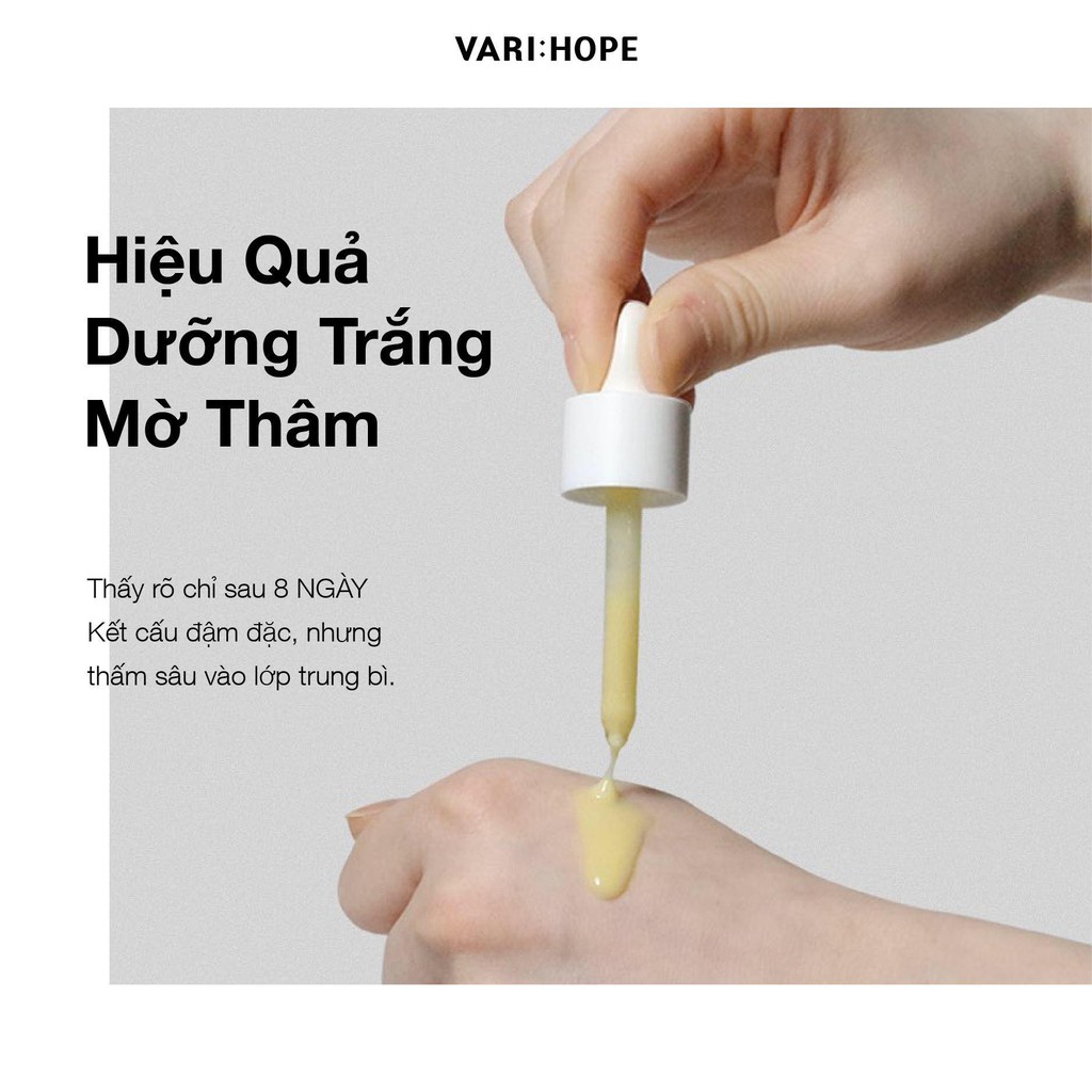 Tinh Chất Dưỡng Trắng, Mờ Thâm Vari:Hope VariHope 8 days Pure Vitamin C Ampoule Plus | BigBuy360 - bigbuy360.vn