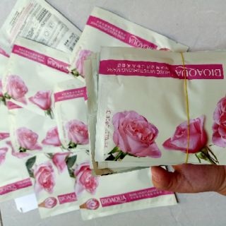 10 miếng mặt nạ hoa hồng bioqua