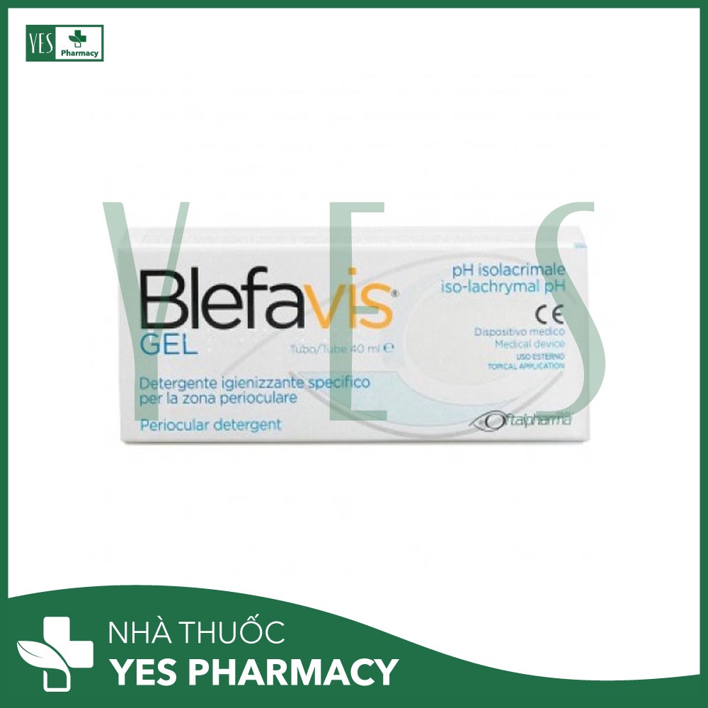 Miếng vệ sinh bờ mi Blefavis Wipes Ý - Nhà thuốc Yes Pharmacy