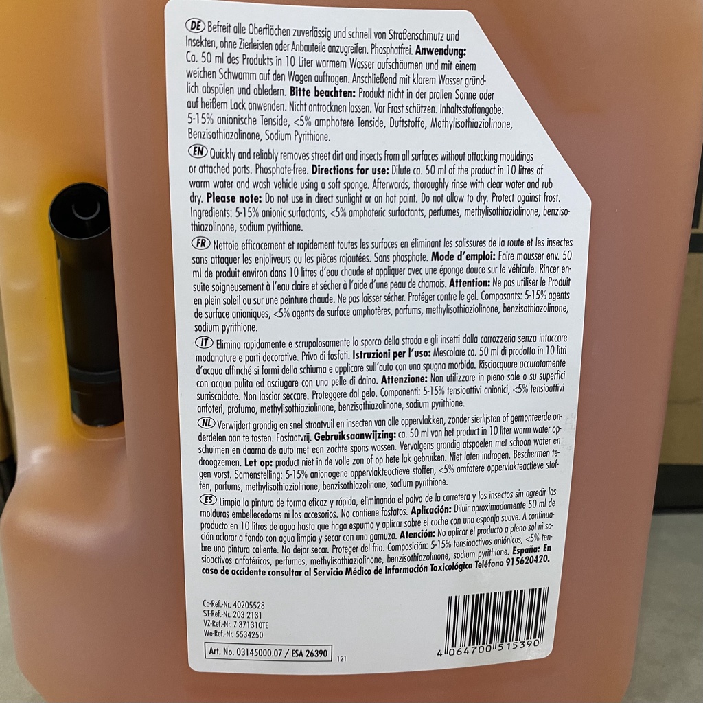Nước Rửa Xe Sonax Gloss Shampoo Can 5L